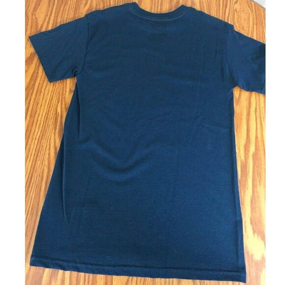 Doctor Who Linear Tardis Police Box Adult Sz S Blue T Shirt Tardis BBC Sci Fi - Picture 2 of 6